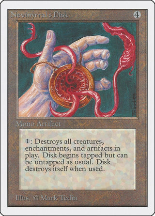 Nevinyrral’s Disk [2ED] - MTG Single