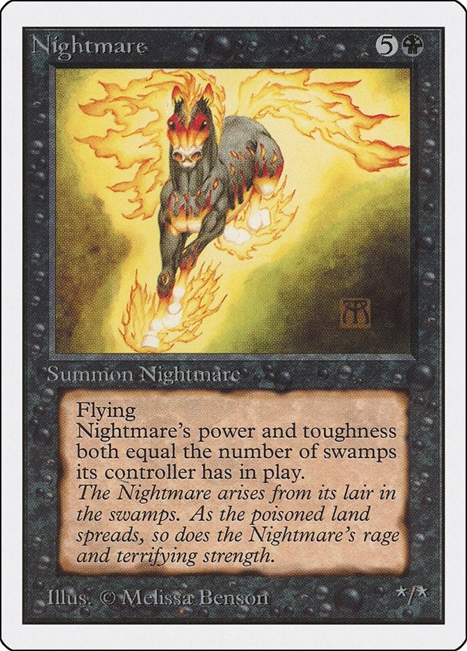 Nightmare [2ED] - MTG Single