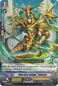 Blue Axe Knight Taliesin (14058) [BT14] - Cardfight Vanguard Single