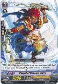 Knight of Passion Torre (14059) [BT14] - Cardfight Vanguard Single