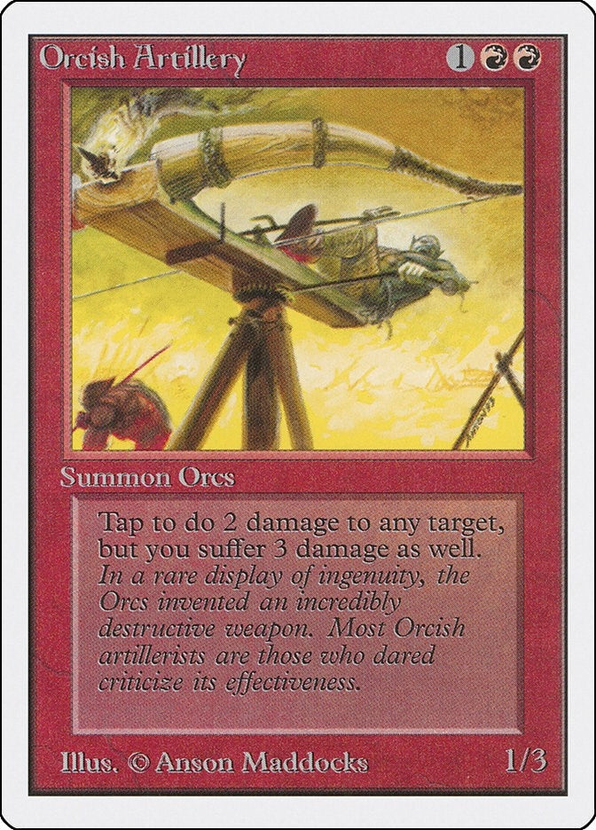 Orcish Artillery [2ED] - MTG Single