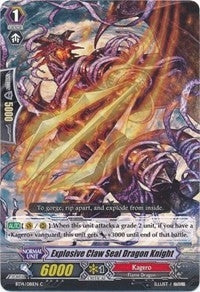 Explosive Claw Seal Dragon Knight (14081) [BT14] - Cardfight Vanguard Single