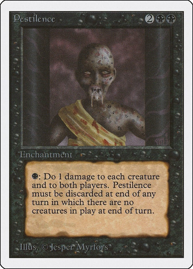 Pestilence [2ED] - MTG Single