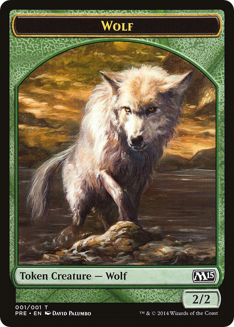 Wolf Token (0) [PRE] - MTG Single
