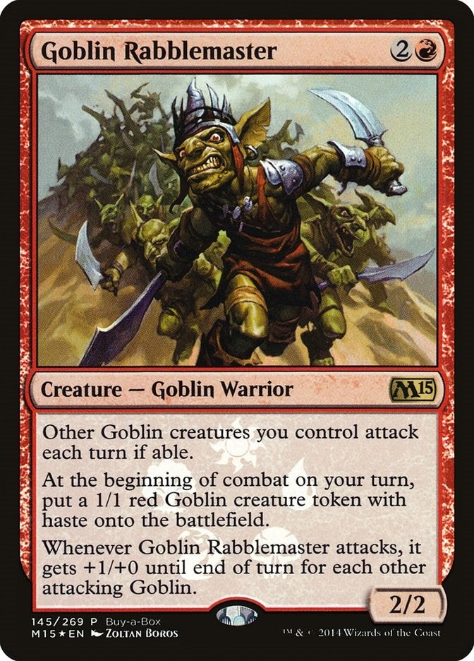 Goblin Rabblemaster (145) [BABP] - MTG Single
