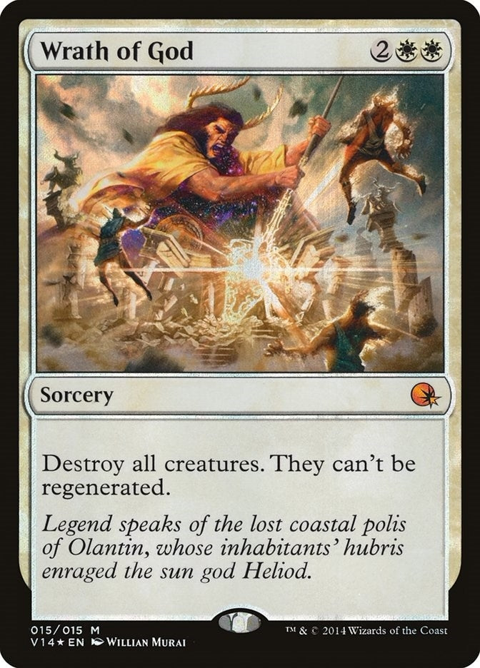 Wrath of God (15) [V14] - MTG Single
