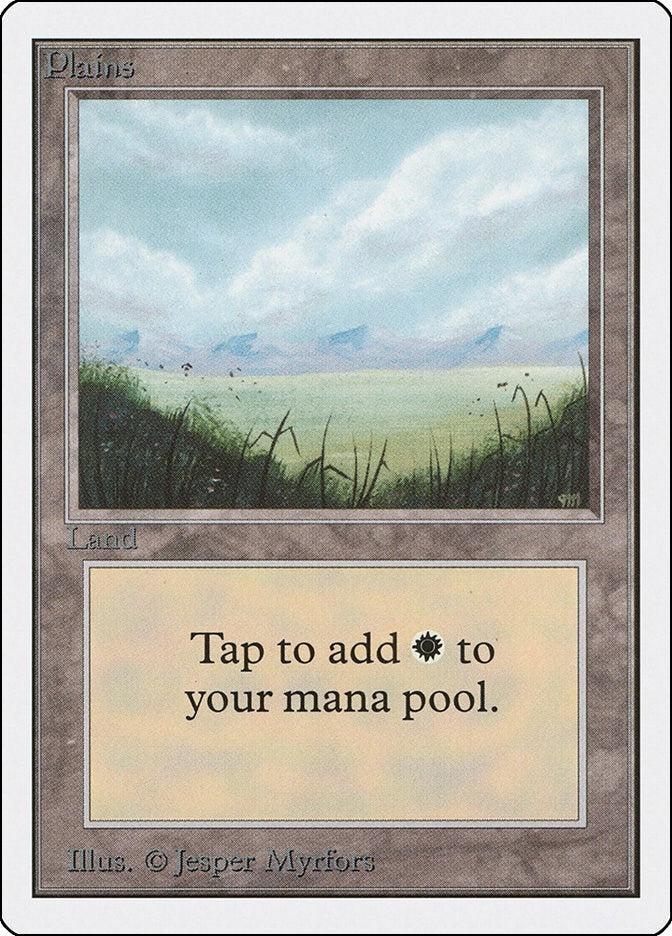 Plains (A) [2ED] - MTG Single