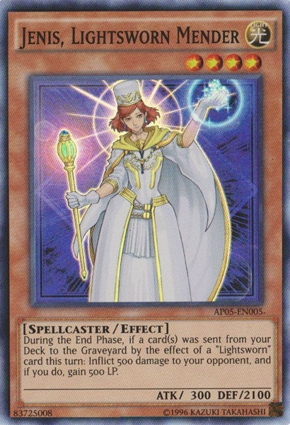 Jenis Lightsworn Mender (5005) (AP05) - YuGiOh Single