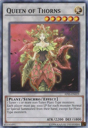 Queen of Thorns (5019) (AP05) - YuGiOh Single