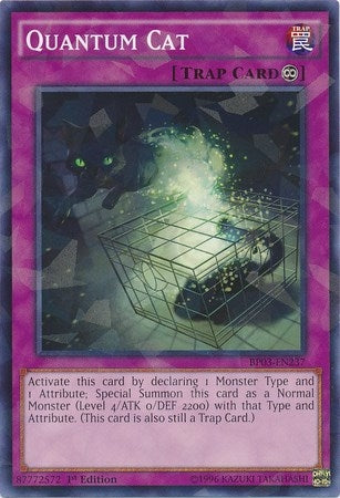 Quantum Cat (Shatterfoil) (3237) (BP03) - YuGiOh Single
