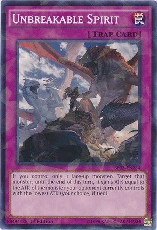 Unbreakable Spirit (Shatterfoil) (3234) (BP03) - YuGiOh Single