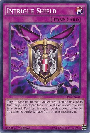 Intrigue Shield (3231) (BP03) - YuGiOh Single