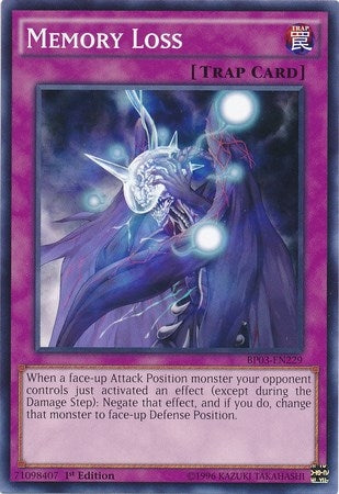 Memory Loss (3229) (BP03) - YuGiOh Single