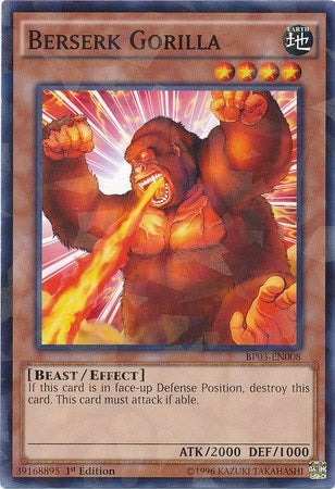 Berserk Gorilla (Shatterfoil) (3008) (BP03) - YuGiOh Single