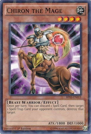 Chiron the Mage (Shatterfoil) (3015) (BP03) - YuGiOh Single