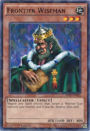 Frontier Wiseman (Shatterfoil) (3003) (BP03) - YuGiOh Single