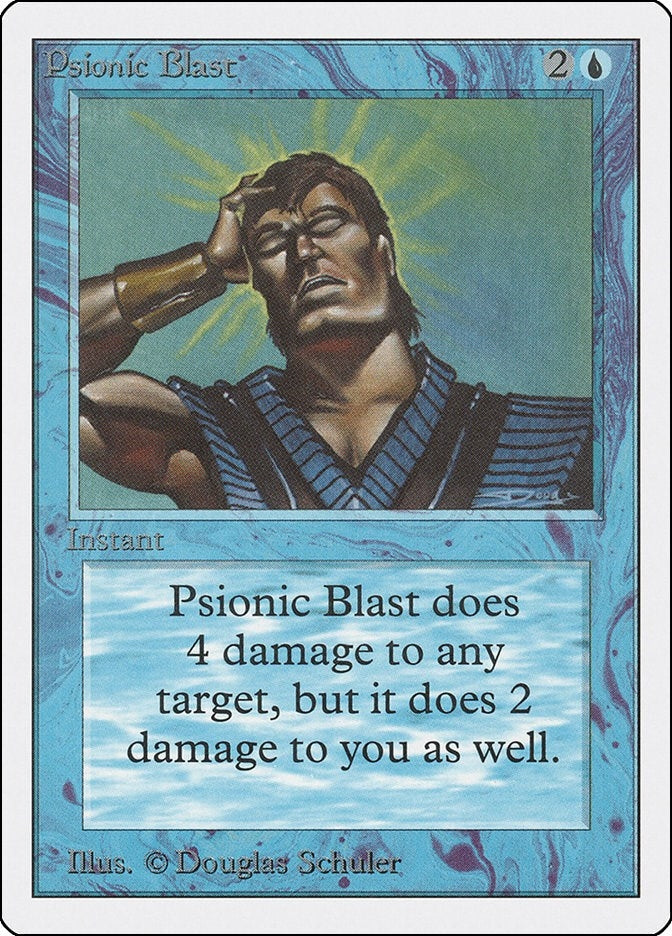 Psionic Blast [2ED] - MTG Single