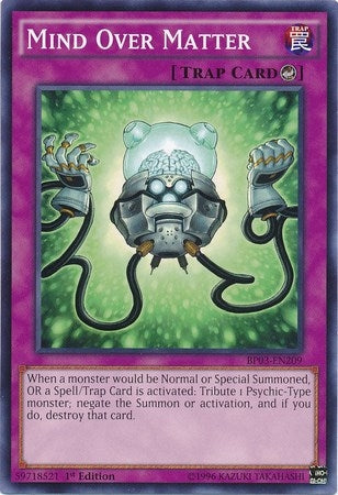 Mind Over Matter (3209) (BP03) - YuGiOh Single