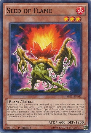Seed of Flame (3052) (BP03) - YuGiOh Single