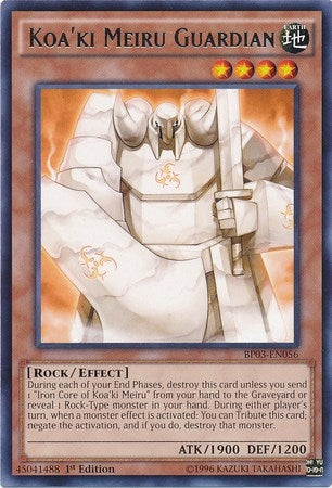 Koa’ki Meiru Guardian (3056) (BP03) - YuGiOh Single