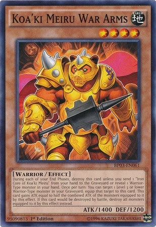 Koa’ki Meiru War Arms (3061) (BP03) - YuGiOh Single