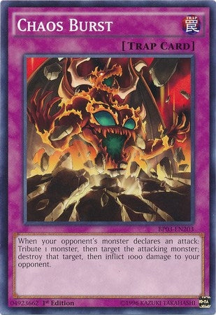 Chaos Burst (3203) (BP03) - YuGiOh Single