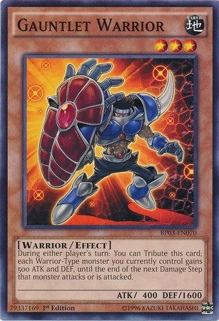 Gauntlet Warrior (3070) (BP03) - YuGiOh Single