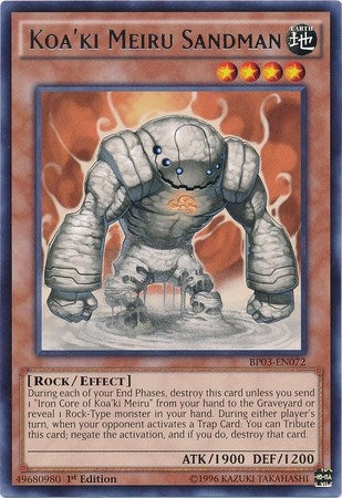 Koa’ki Meiru Sandman (3072) (BP03) - YuGiOh Single