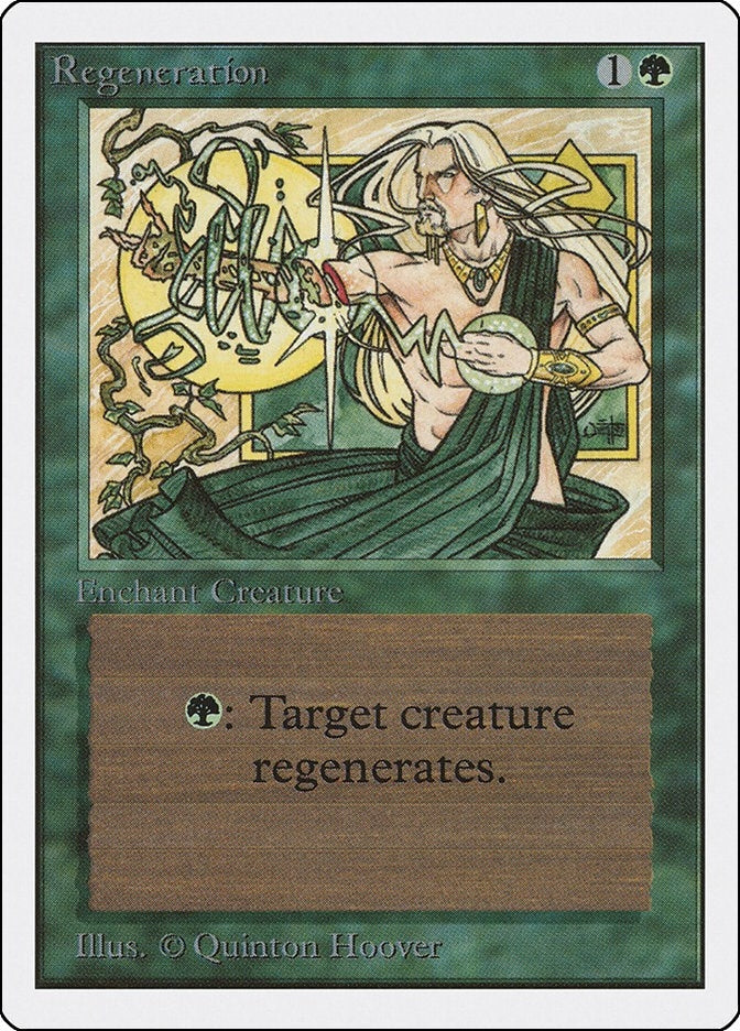 Regeneration [2ED] - MTG Single