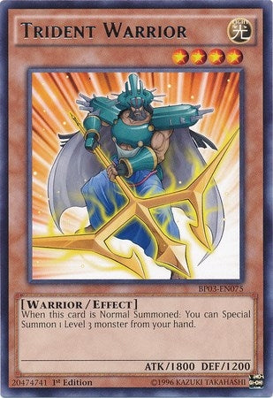 Trident Warrior (3075) (BP03) - YuGiOh Single