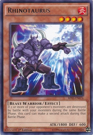 Rhinotaurus (3076) (BP03) - YuGiOh Single