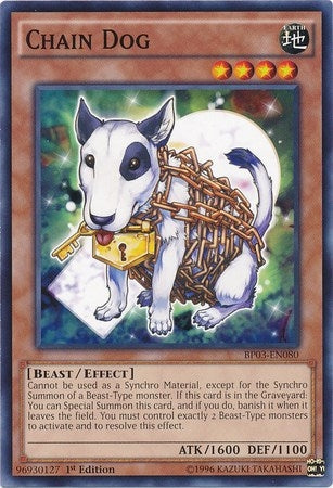 Chain Dog (3080) (BP03) - YuGiOh Single
