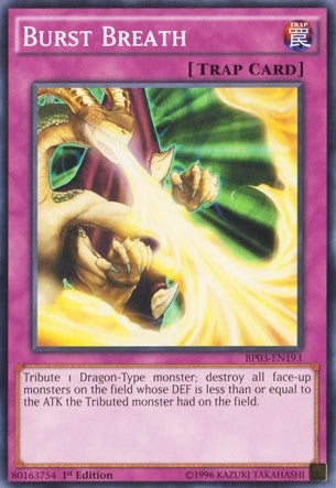 Burst Breath (3193) (BP03) - YuGiOh Single