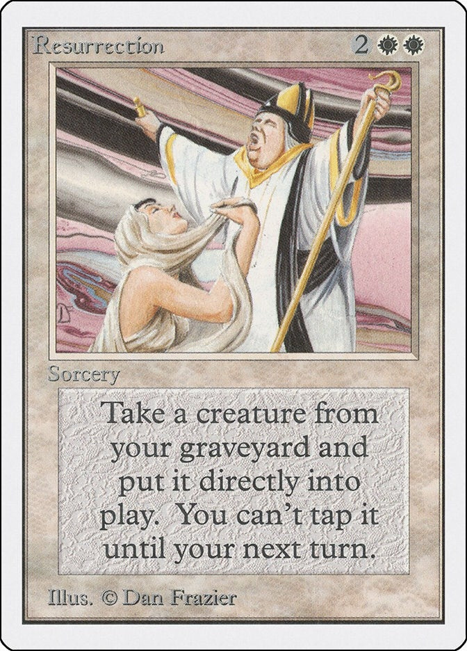 Resurrection [2ED] - MTG Single