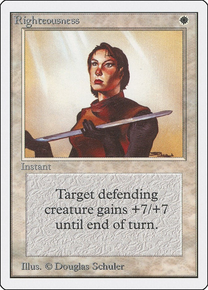 Righteousness [2ED] - MTG Single