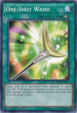 One-Shot Wand (3179) (BP03) - YuGiOh Single