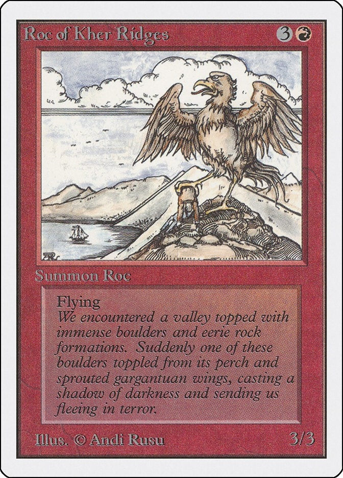 Roc of Kher Ridges [2ED] - MTG Single