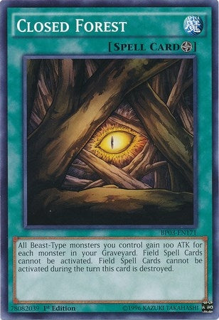 Closed Forest (3171) (BP03) - YuGiOh Single
