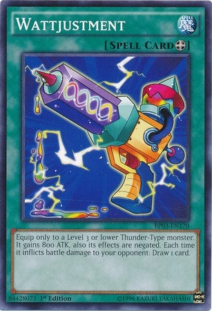 Wattjustment (3170) (BP03) - YuGiOh Single