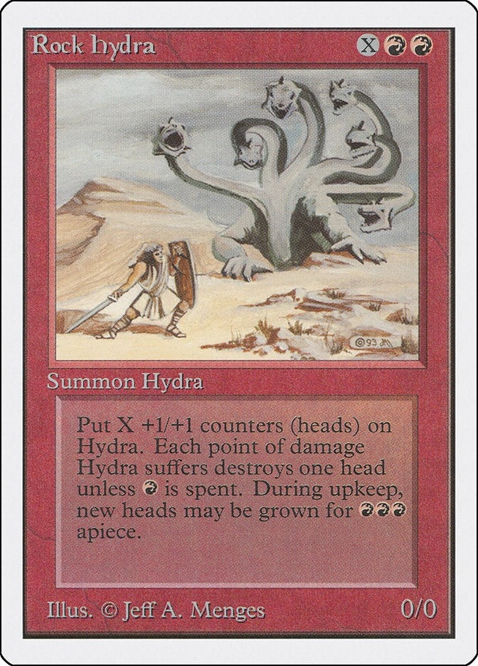 Rock Hydra [2ED] - MTG Single
