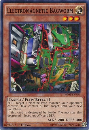 Electromagnetic Bagworm (3100) (BP03) - YuGiOh Single