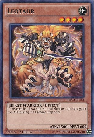 Leotaur (3102) (BP03) - YuGiOh Single