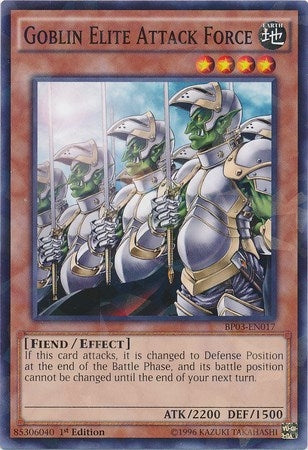 Goblin Elite Attack Force (Shatterfoil) (3017) (BP03) - YuGiOh Single