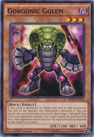 Gorgonic Golem (3110) (BP03) - YuGiOh Single