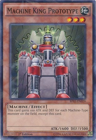 Machine King Prototype (Shatterfoil) (3019) (BP03) - YuGiOh Single