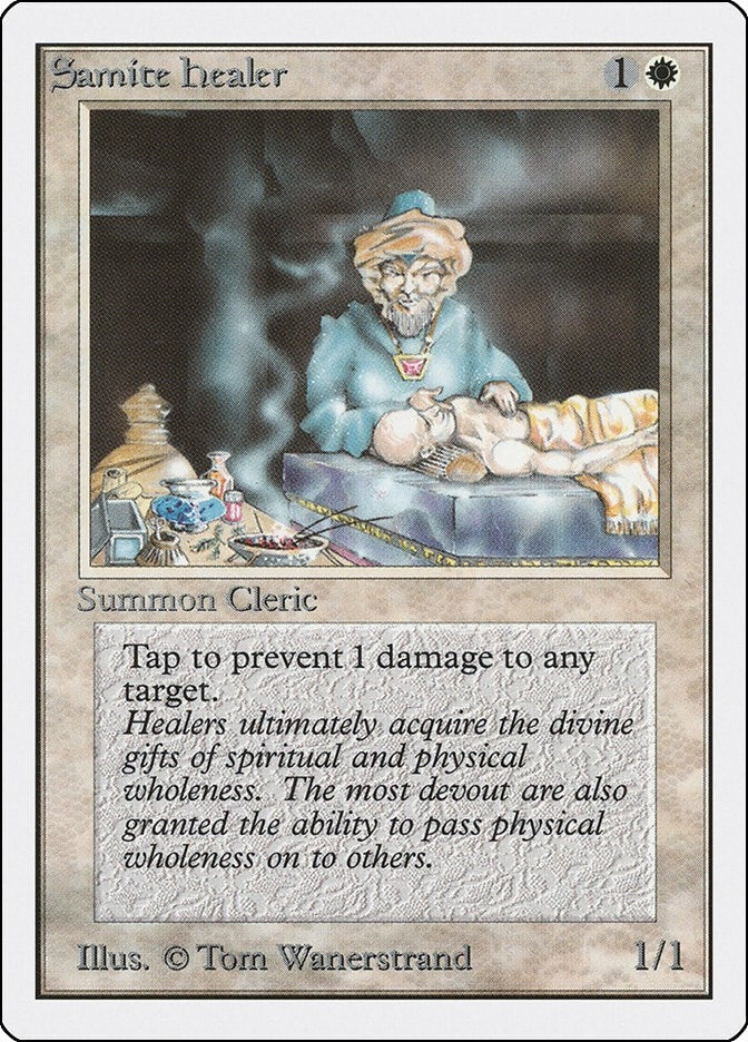 Samite Healer [2ED] - MTG Single