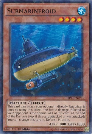 Submarineroid (Shatterfoil) (3024) (BP03) - YuGiOh Single