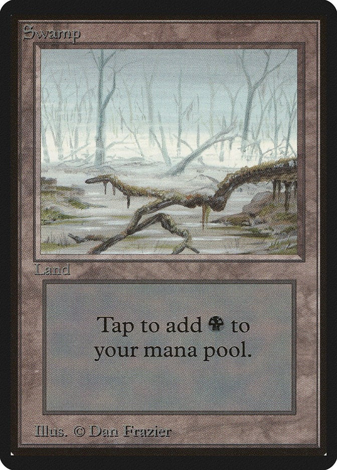 Swamp (A) [LEB] - MTG Single