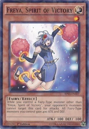 Freya Spirit of Victory (Shatterfoil) (3027) (BP03) - YuGiOh Single