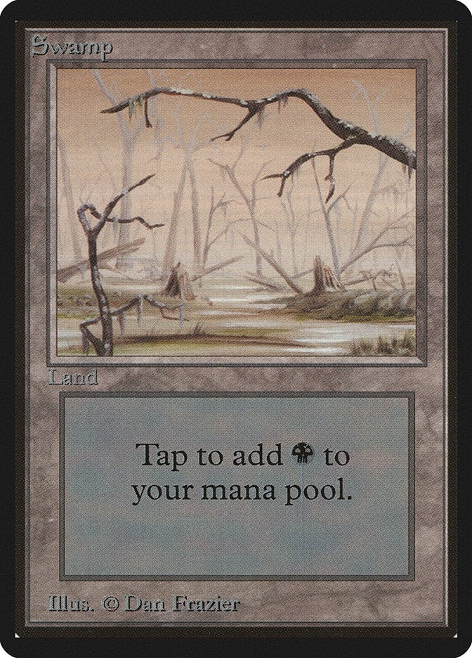 Swamp (B) [LEB] - MTG Single
